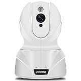 UTHMNE HD WiFi Security Surveillance IP Camera Home Monitor with Night Vision, Motion Detection Alerts, Two-Way Audio and Remote Viewing