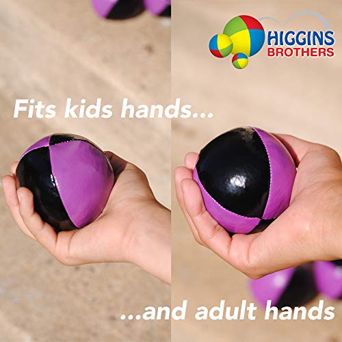 Juggling Balls Professional Style Set of 3 How to Juggle Kit with Bean Bags for Juggling for