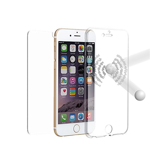 Tri Max For Apple Iphone 6S Plus 6 Plus 5.5 360 Full Body TPU Scratch Resistant PC Transparent Clear Parasailing