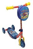 PlayWheels PAW Patrol 3 Wheel Scooter for Kids, Red
