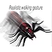 Realistic Black Fake Spider Remote Control RC Prank Toys Insects Bugs For Party