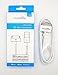 [Apple Certified] ACEPower 4 Feet (1.2M) 30 pin USB Sync and Charging Cable for iPhone 4 / 4S /3G / 3GS, iPad 1 2 3, iPod nano 5th / 6th and iPod Touch 3rd / 4th generations,White (Retail Packaging)