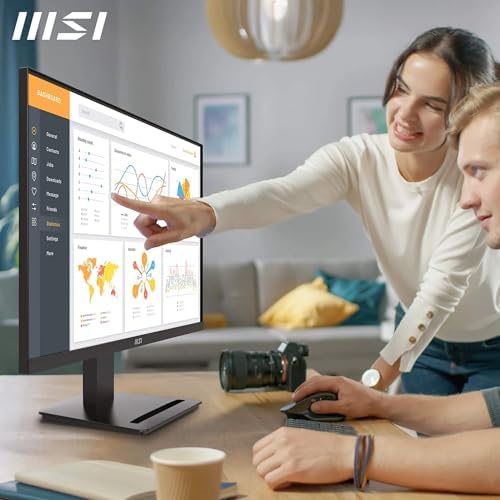 PRO MP273Q E14 Monitor 27" WQHD 2560×1440, Pannello IPS, 144 Hz, 1 ms, Adaptive-Sync, Tecnologia Eye Care, Altoparlanti Integrati, HDMI 2.0b, DisplayPort 1.2a, Design Senza Cornice, Montaggio Vesa
