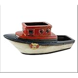 boat planter - traditional boat shaped garden flower