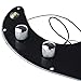 Guitar Prewired Loaded Pickguard for Fender Precison P Bass Part Black