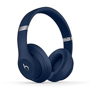 Beats-Studio3-Wireless-Noise-Cancelling-Over-Ear-Headphones-Apple-W1-Headphone-Chip-Class-1-Bluetooth-Active-Noise-Cancelling-22-Hours-Of-Listening-Time-Built-in-Microphone-Blue Beats Studio3 Wireless Noise Cancelling Over-Ear Headphones - Apple W1 Headphone Chip, Class 1 Bluetooth, Active Noise…