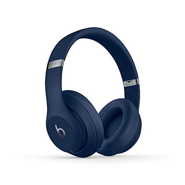 Beats-Studio3-Wireless-Noise-Cancelling-Over-Ear-Headphones-Apple-W1-Headphone-Chip-Class-1-Bluetooth-Active-Noise-Cancelling-22-Hours-Of-Listening-Time-Built-in-Microphone-Blue Beats Studio3 Wireless Noise Cancelling Over-Ear Headphones - Apple W1 Headphone Chip, Class 1 Bluetooth, Active Noise…