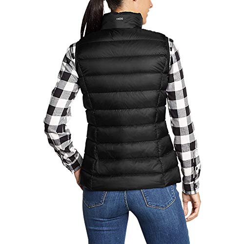 Eddie Bauer Women's CirrusLite Down Vest, Black Large Pricepulse