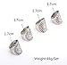 Cougar's Choice 4 Pcs Vintage Exaggerated Punk Totem Carved Knuckle Nail Midi Rings