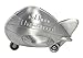 JustNile Vintage Detail Engraved Tiny Exquisite Metal Piggy Bank/Savings/Coin/Money Box - Mini Airplane with Movable Wheels│Satin Brass Finish