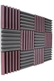 Amazon.com: BookishBunny Self Adhesive Acoustic Foam Egg Crate Panel ...