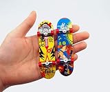 TOPWAYS Finger Mini Skateboard 6 Pack Fingerboard Toy 9.5x2.5cm view 4