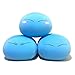 Helen-sky Tensei Shitara Slime Datta Ken Slime Plush Toy 15.7'' Mascot Blue Cute Children Gift Stuffed Birthday Pillow Cartoon Doll (C)