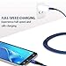 Galaxy S7 Edge Charger Cord, [3 Pack 3ft 6ft 10ft] Micro USB Cable Nylon Braided Android Fast Sync Charging Cord for Samsung Galaxy S6 S7 Edge J3 J7, LG stylo 2 3 Plus, LG G4 G3 K20 Plus, Black Blue