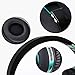 Wireless Headset with Mic,Foldable Bluetooth Headphone with 3.5mm Audio Jack for PC/iPhone/Android Smartphones Computers(Black+Blue)