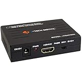 J-Tech Digital Premium Quality 1080P HDMI To HDMI + Audio (SPDIF + RCA Stereo) Audio Extractor Converter (JTDAT5CH)