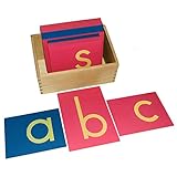 Kid Advance Montessori Lower Case Sandpaper Letters