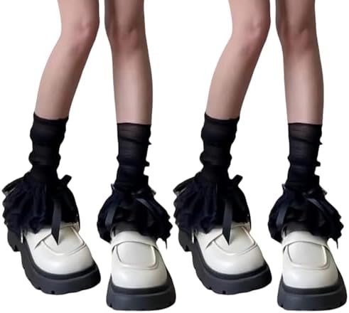 Amazon.com: Dsgzkk Leg Warmers,Women Flower Lace Leg Warmer Sleeve