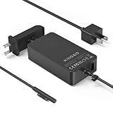 Surface Pro 3 Charger Surface Pro 4 Charger, KINGDO 36W 12V 2.58A Power Supply Compatible Microsoft Surface Pro 3 Surface Pro 4 i5 i7 Surface Pro 5 Surface Laptop Include Carrying Pouch