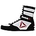 Reebok Men's Boxing Boot-Buck Sneaker, Delta-White/Black, 11 M US