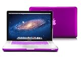 Macbook Pro 13 Case, GMYLE 2 in 1 - Deep Purple Frosted Matte Rubber Coated Rubberized Hard Case for Macbook Pro 13 inch (Not Fit for Macbook Pro 13 inch with Retina Display)