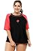 SOCIALA Womens Plus Size Swim Shirt Sun Protection Rash Guard Swimsuit 2X Black