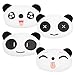 RETON 4 Pcs Cute Neck Pillow Panda Plush Auto Car Headrest Neck Support Cushion Pillow (Item 1)