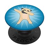 Dabbing Pug Blue Ombre PopSockets
