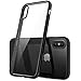 iPhone X Case, Fnova Ultra Thin and Slim Hybrid Protective Clear Case, [Shock Absorption] TPU Bumper Cushion & Scratch Resistant PC Cover 5.8 inch Apple iPhone X/iPhone 10 (Black)