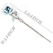 STARROP Chinese Hair Chopstick Hair Decor flower Hair Pin Hair Clip Metal Hair Stick
