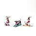 Perfectly Festive Dachshund Christmas Tree Holiday Ornament - Boxed Set of 3 Doxie Ornaments