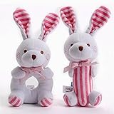 Premium Quality-Soft Baby Rattle- Plush- Sensory-Activity Toy Pink, a cute Baby Girl Gifts-Baby Girl Toys
