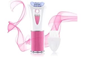 MORBEX GREEN Glabrouse Skin Epilator, Epilators Hair Removal for Facial, Epilators with LED Light, Cordless Hair Removal Device, Epilator for Women, Facial Hair Removal for Bikini Arm Legs Armpits