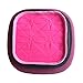 FLY 3PCS Makeup Tools Loose Powder Eye Shadow Design Cake Mold,Pink