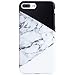 Marble iPhone 7 Plus Case Black and White,iPhone 8 Plus Case,VIVIBIN Shock Absorption Matte TPU Soft Rubber Silicone Cover Phone Case for iPhone 7 Plus/8 Plus 5.5inch
