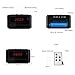Littleadd Hidden Camera Alarm Clock 1080P Full HD Spy Camera Motion Detection Activated Loop Video Recording Remote Control Security Camera Nanny Cam
