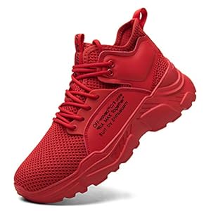 XIDISO Heren Mode Trainers Wandelschoenen Atletische Loopschoenen Ademend Casual Sport Gym Schoen
