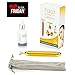Face Massager Roller Kit with Facial Serum - 24K Gold Plated Beauty Bar Skin Care Massage Therapy Tool - Firms, Tightens Look and Reduces Look of Dark Eye Circles, Fine Lines, Wrinkles + FREE E-Book primary
