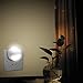 Kohree Automatic Plug-in LED Night Light Lamp with Dusk to Dawn Sensor (White),Pack of 4