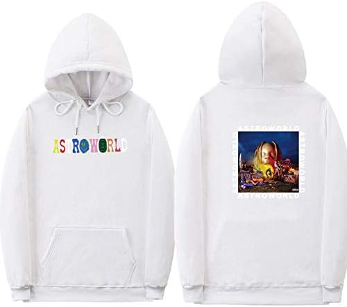 JJZHY Astroworld Travis Scotts Fashion Hot Personalized Print Hoodie Sweatshirt Unisex 7 Color