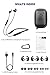 SoundPEATS Force Bluetooth Headphones Wireless Neckband Headset Stereo in-Ear Magnetic Earbuds Workout (16 Hours Playtime, Built-in Mic, CVC 6.0 Noise Cancelling) (Black)