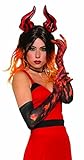 Adult Size Demons and Devils Fire Gloves - Costume Accessories