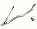 Treal Aluminum Steering Link Upgrade Parts for Axial Wraith & RR10 1:10 RC Car - Gray
