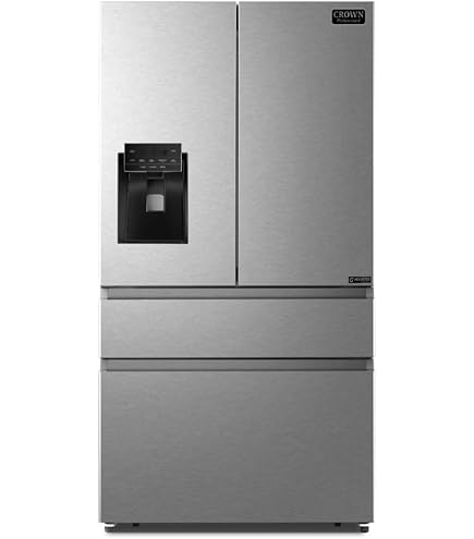 Kucht KR900X Standard Depth Freestanding French Door Refrigerator