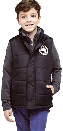 Avenue Kids Boys' Navy Blue Puffer Vest Gilet (9-10)