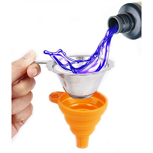 TOOGOO 3D Printer Accessories 3D Light Curing Consumable Filter Funnel Combination Photosensitive Resin Recycling Good Helper SLA