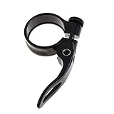 ttnight 34.9mm MTB Bike Cycling Saddle Seat Post Clamp Quick Release QR Style 5 Colors
