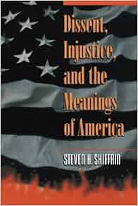 Dissent Injustice And The Meanings Of America Steven H Shiffrin 9780691070230 Amazon Com