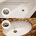 Uxoz 2 Pack Drain Hair Catcher,Stainless Steel Sink Drain Protector, Anti-Rust and No Mold, Durable Use, Match Drain Sizes from 1'' to 1.42''