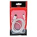 GTMax 6 Feet White Micro-USB Sync and Charging Cable, BlueMall Cup Pad